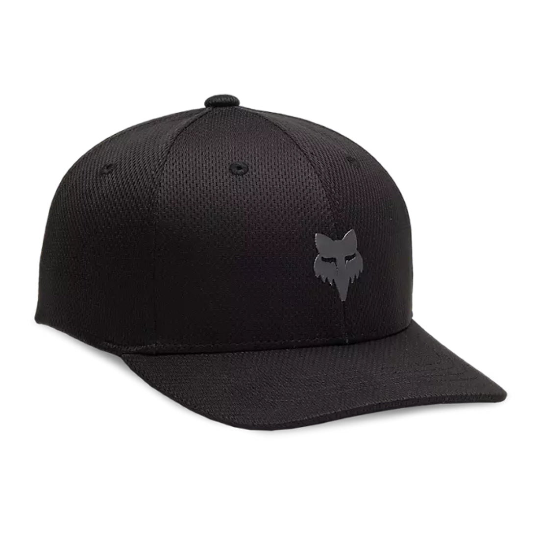 Fox Youth Lithotype 110 Snapback Hat Black/Black