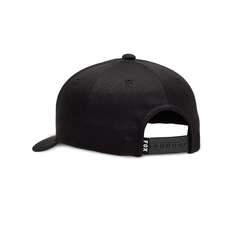 Fox Youth Lithotype 110 Snapback Hat Black/Black