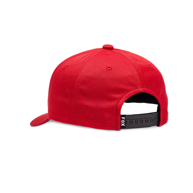 Fox Youth Lithotype 110 Snapback Hat Flame Red