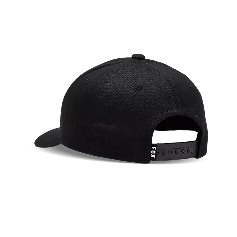 Fox Youth Legacy 110 Snapback Hat Black/Black