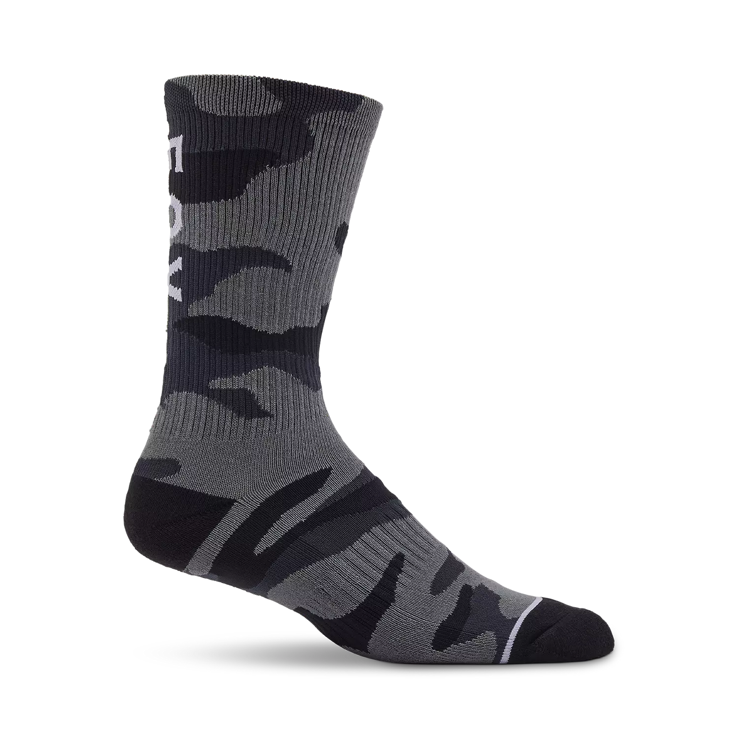 Fox Camo Crew Sock Black Camo