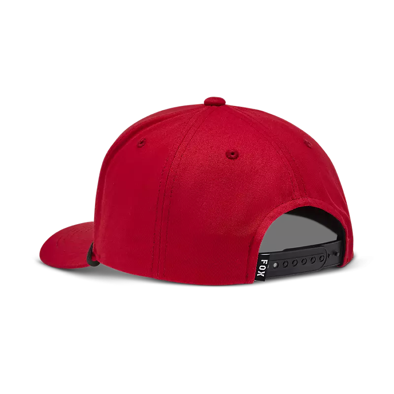 Fox Head Rope Hat Flame Red