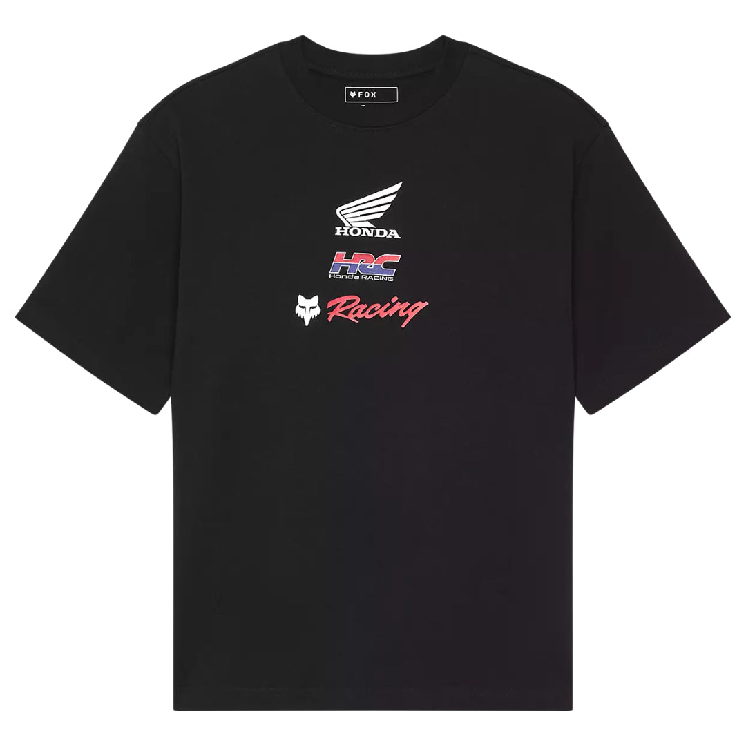 Fox Honda Oversized Short Sleeve Tee Black