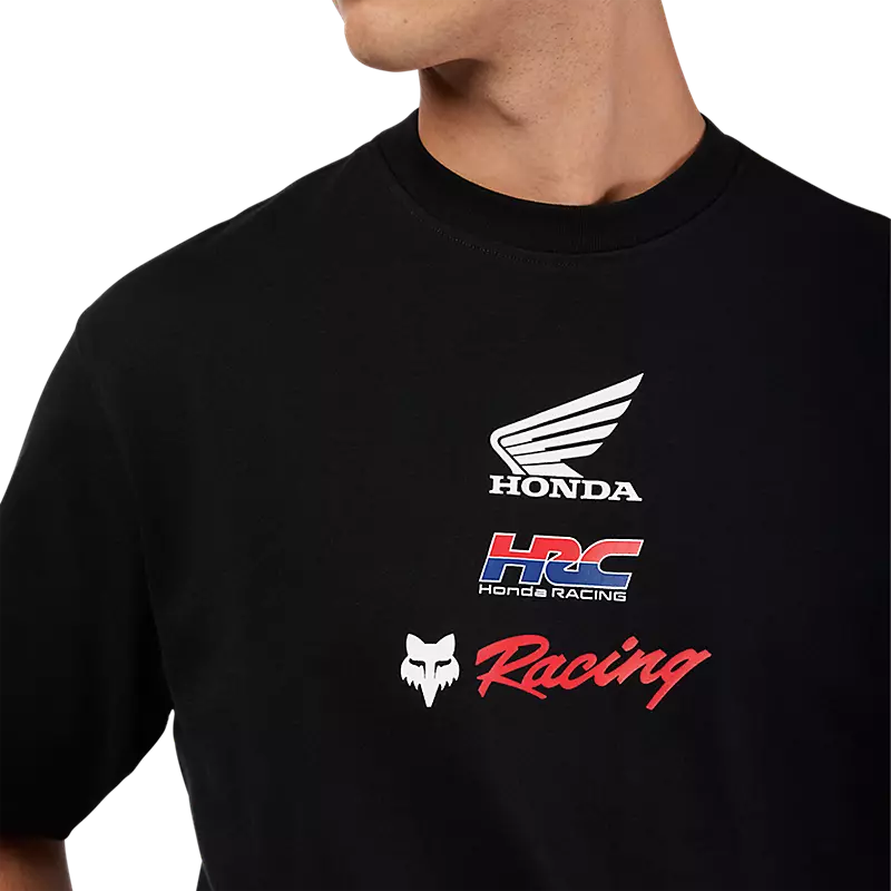 Fox Honda Oversized Short Sleeve Tee Black