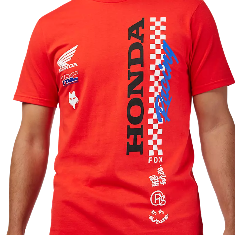 Fox Honda Short Sleeve Tee Red
