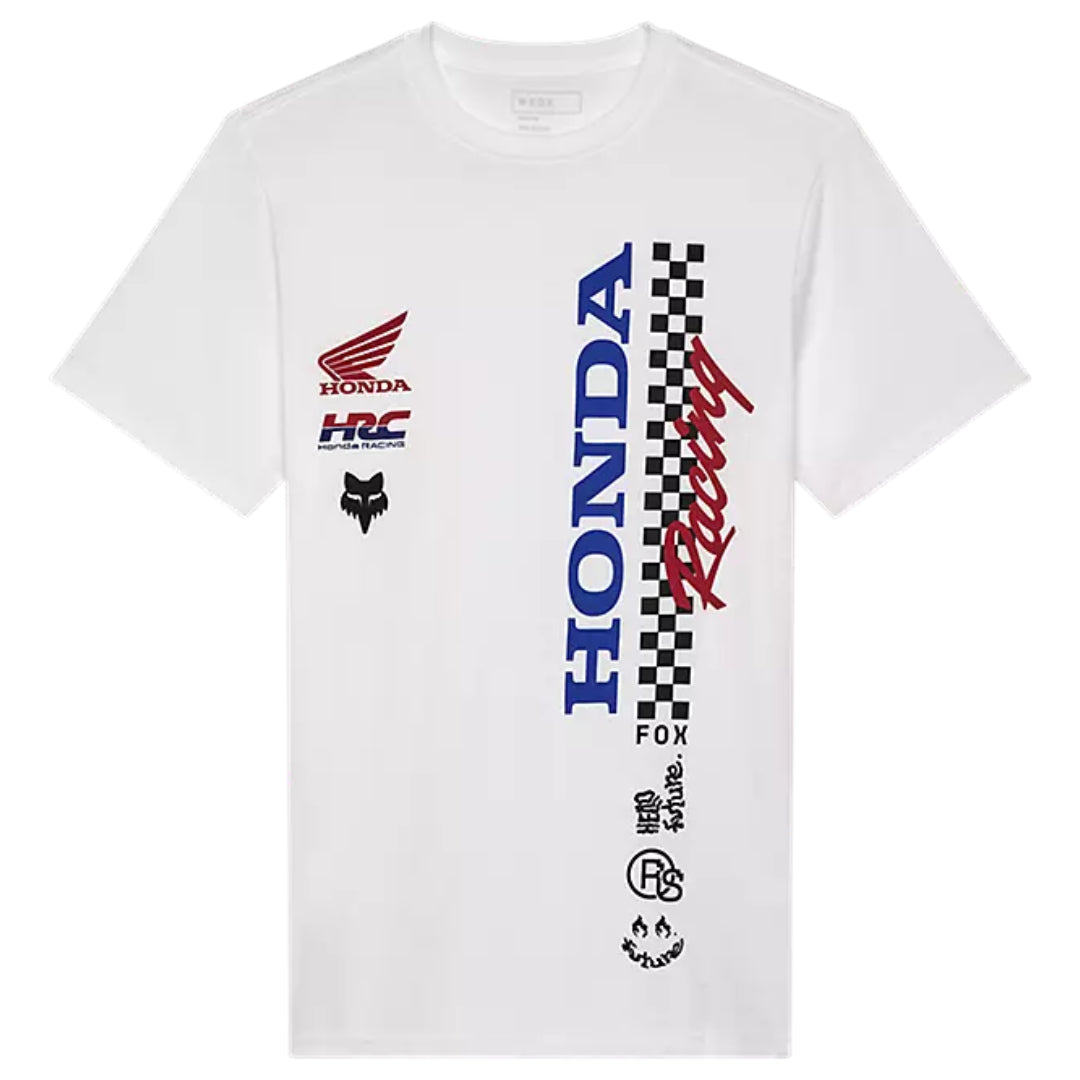 Fox Honda Short Sleeve Tee Optic White