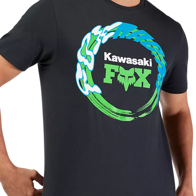 Fox Kawasaki Short Sleeve Tee Black