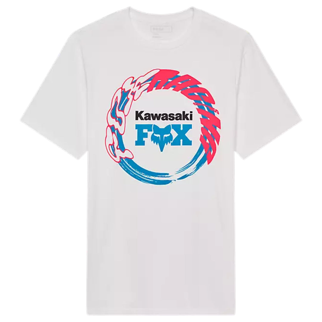 Fox Kawasaki Short Sleeve Tee Optic White