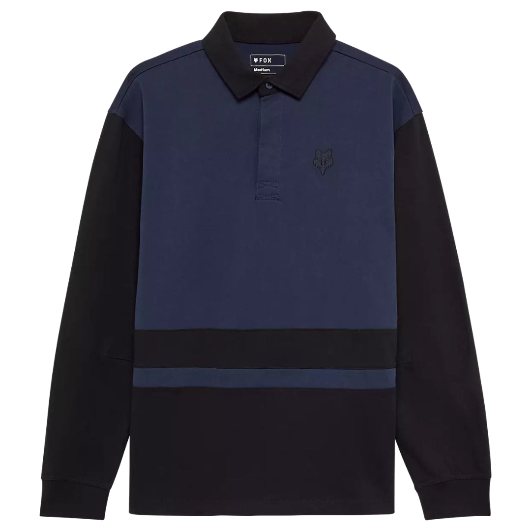 Fox Circa 74 Oversized Long Sleeve Rugby Top Midnight Blue