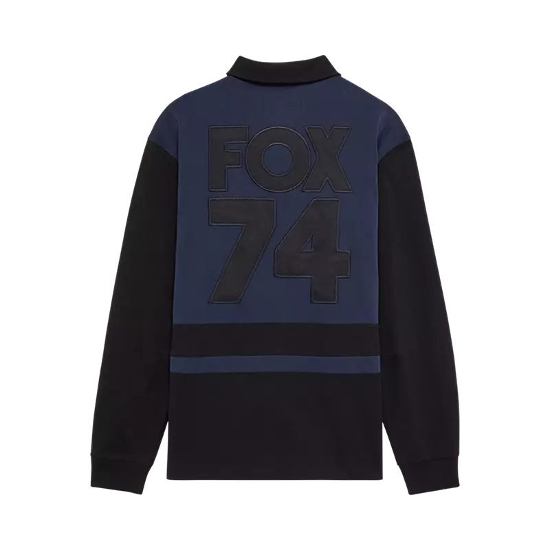 Fox Circa 74 Oversized Long Sleeve Rugby Top Midnight Blue