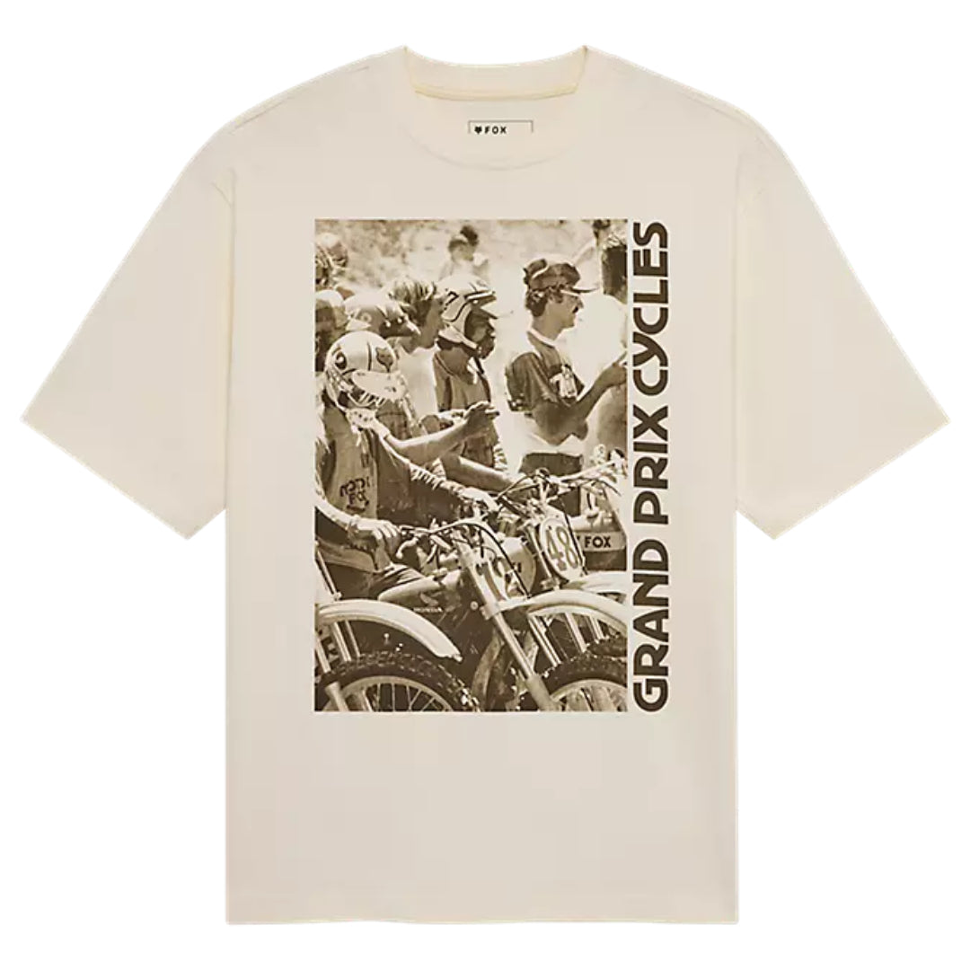 Fox Circa 74 Oversized Short Sleeve Tee Off White