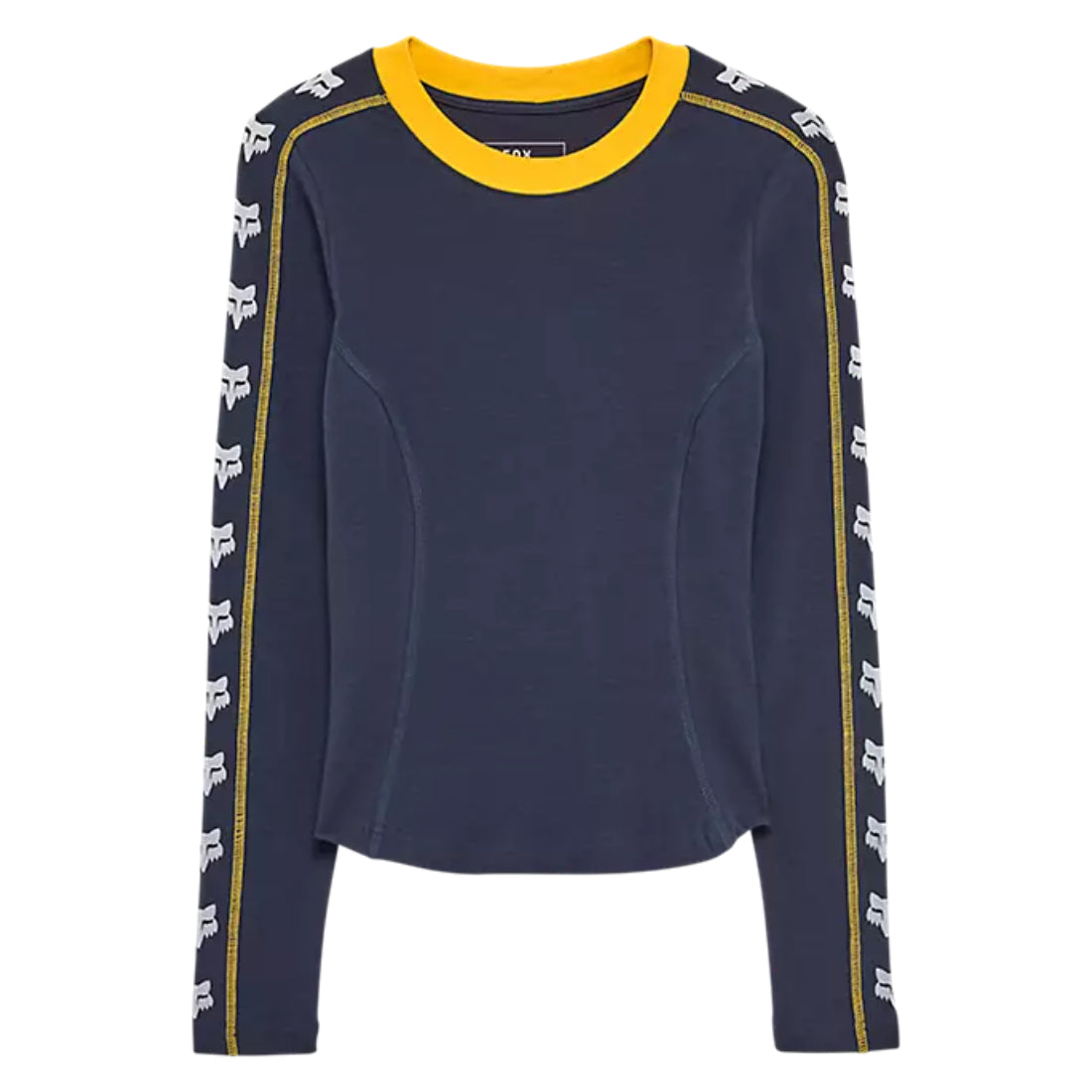 Fox Womens Circa 74 Fitted LS Tee Midnight