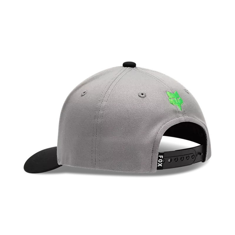 Fox Youth Spire Snapback Hat Light Grey