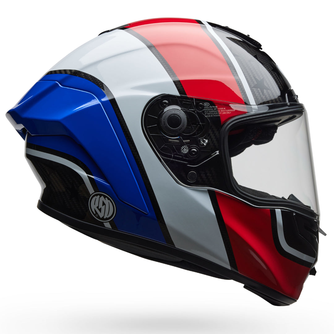 Bell Race Star DLX Flex RSD Old Glory Gloss ECE Helmet Blue/Red