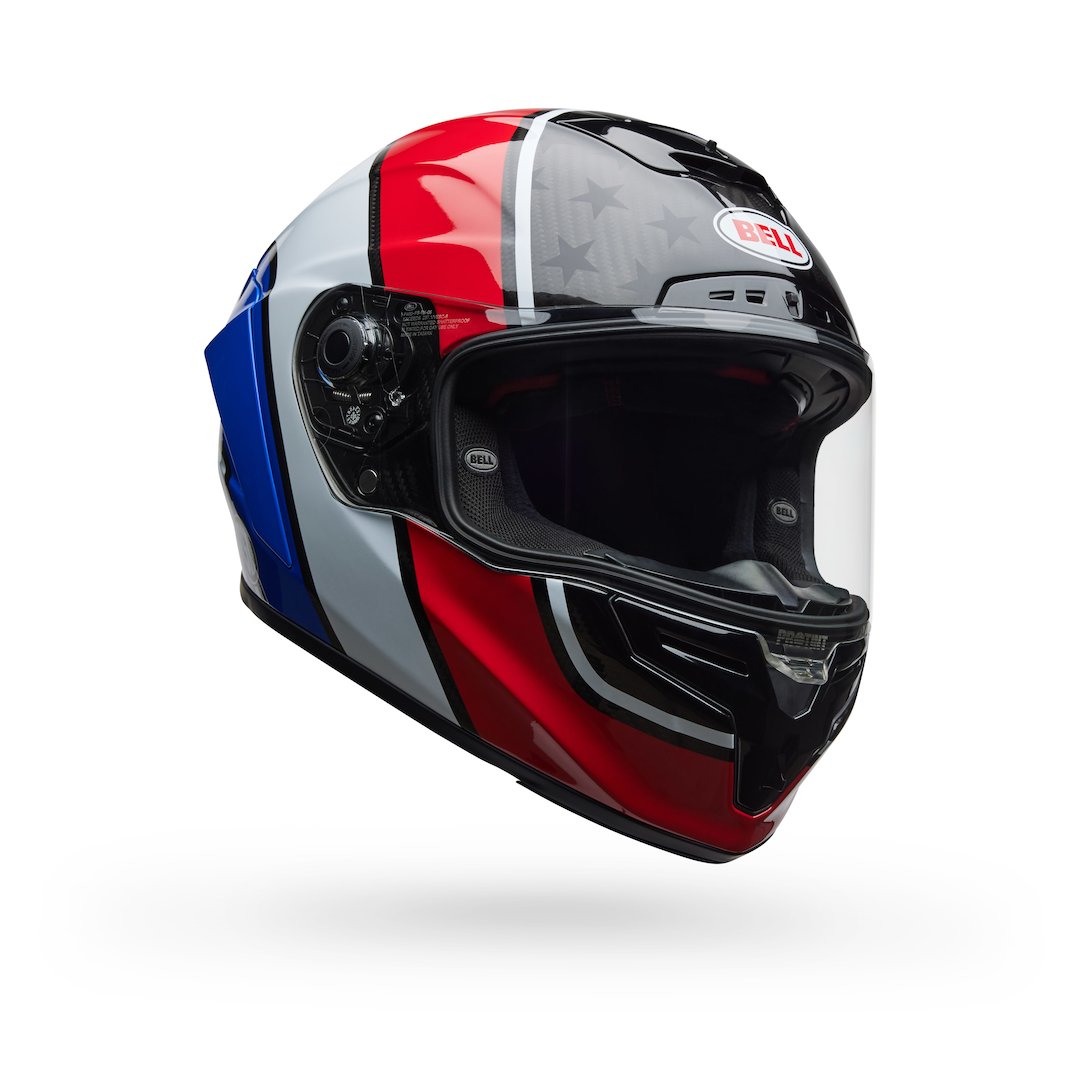 Bell Race Star DLX Flex RSD Old Glory Gloss ECE Helmet Blue/Red