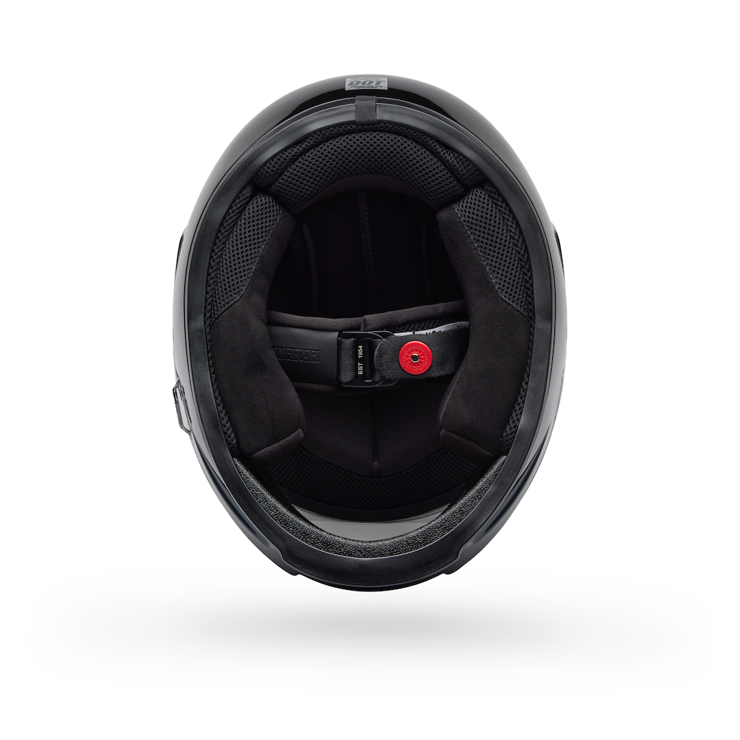 Bell Eliminator Menace Gloss ECE Helmet Black/White