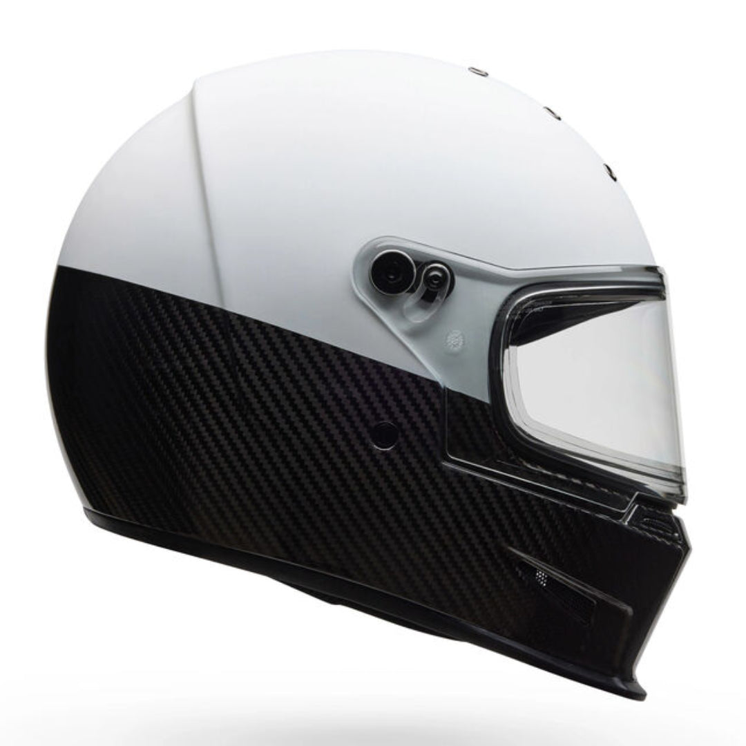 Bell Eliminator Carbon Diverge ECE Helmet Matte/Gloss White/Black