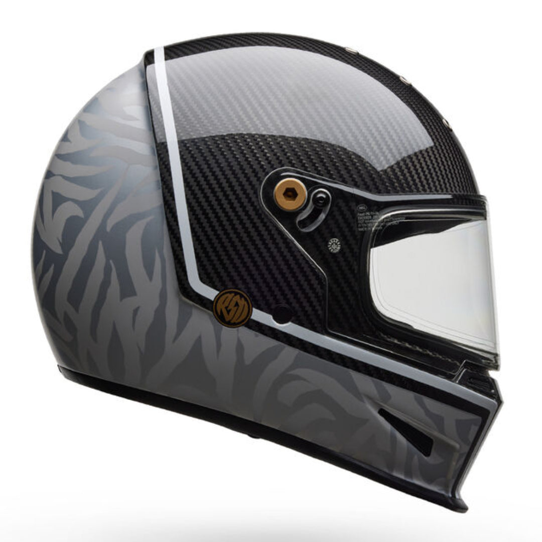 Bell Eliminator Carbon RSD Journey ECE Helmet Satin/Gloss Black/Grey