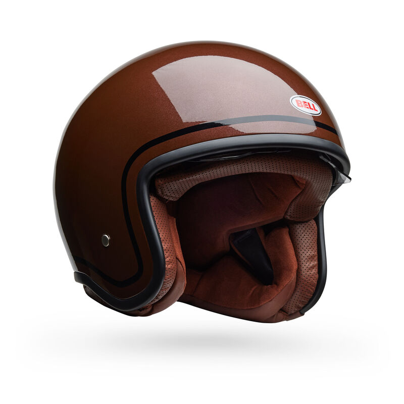 Bell TX-501 Classic Gloss ECE Helmet Rootbeer
