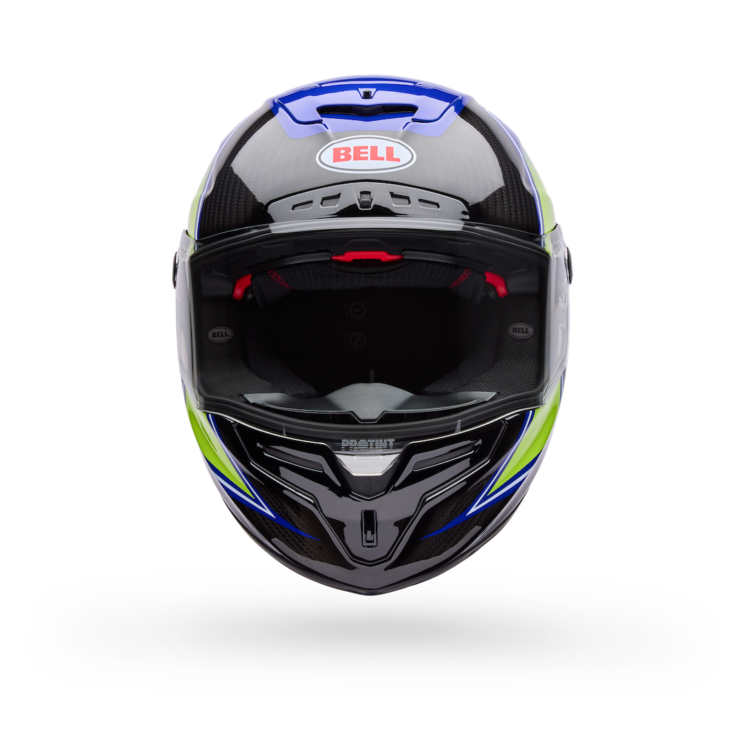 Bell Race Star DLX Flex Grid ECE 22.06 Helmet Blue/Yellow