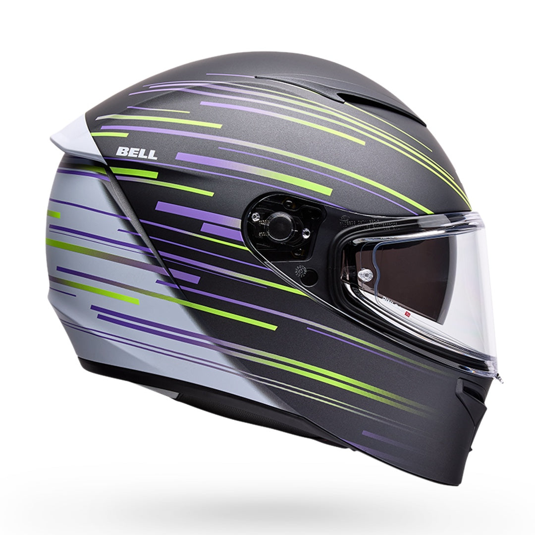 Bell Lithium Velo ECE 22.06 Helmet Matte Pearl Black/Yellow