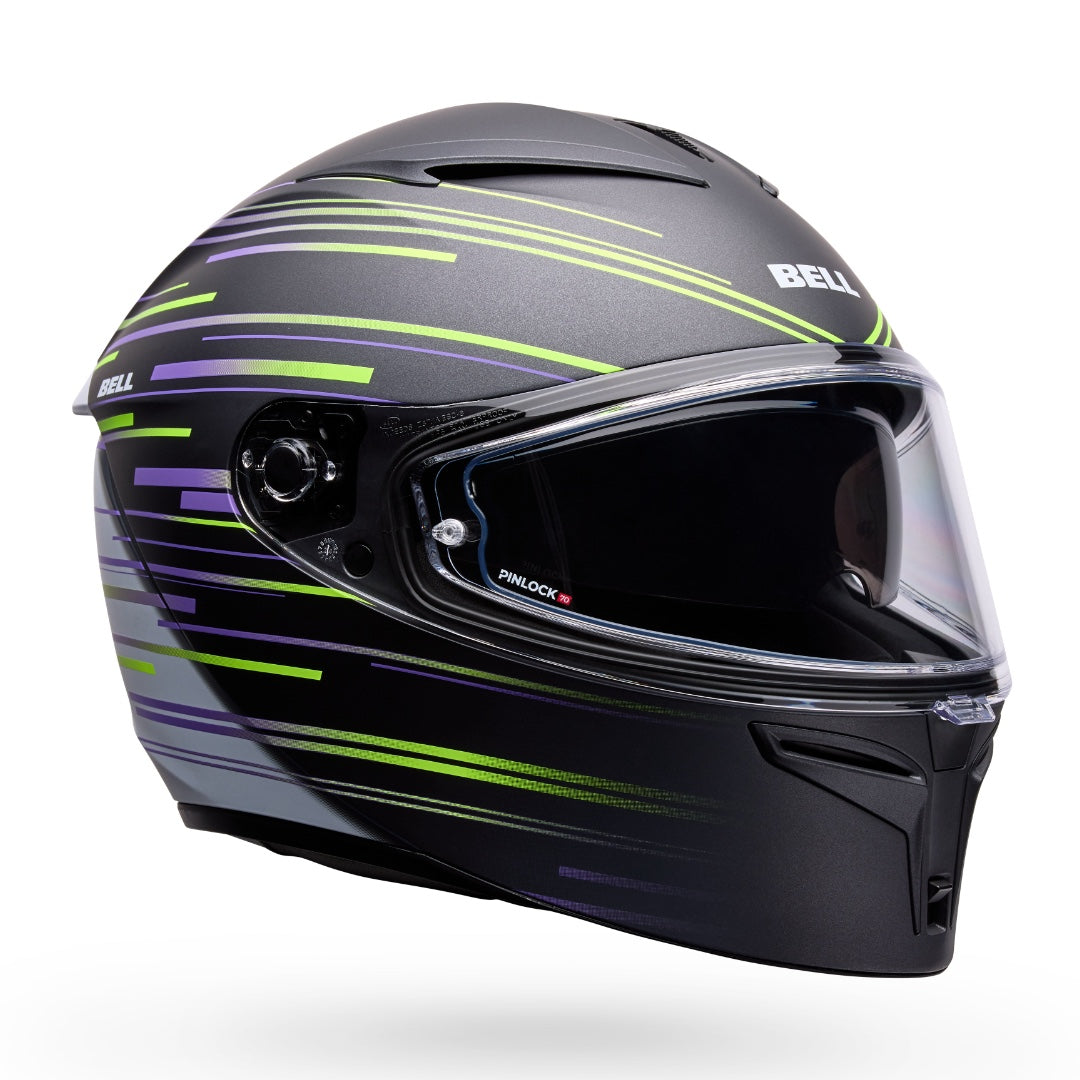 Bell Lithium Velo ECE 22.06 Helmet Matte Pearl Black/Yellow