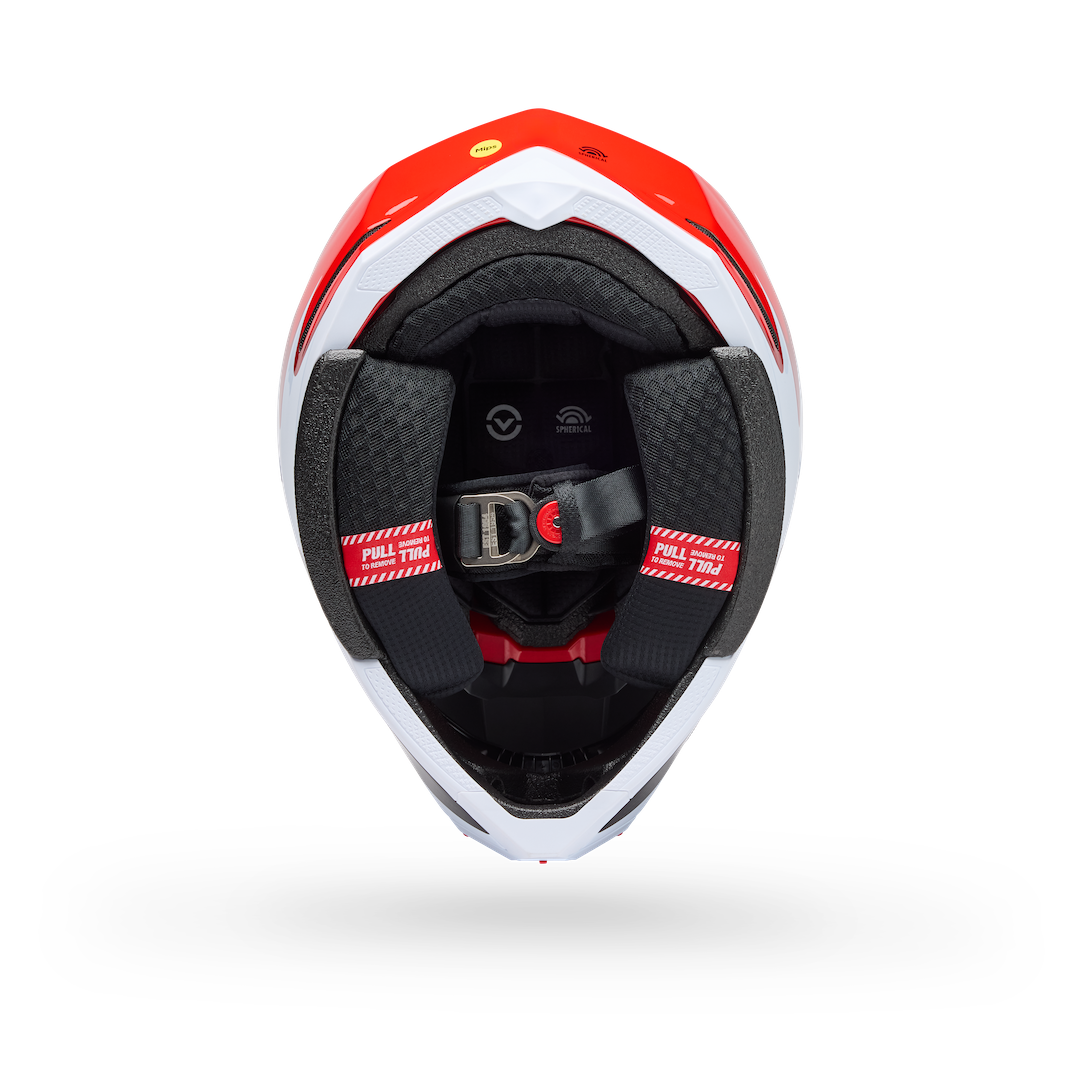 Bell Moto-10 Spherical Fluid ECE 22.06 MX Helmet Black/Red