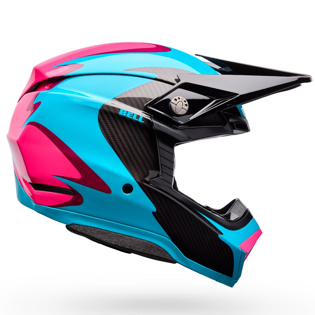 Bell Moto-10 Spherical Fluid ECE MX Helmet Green/Pink