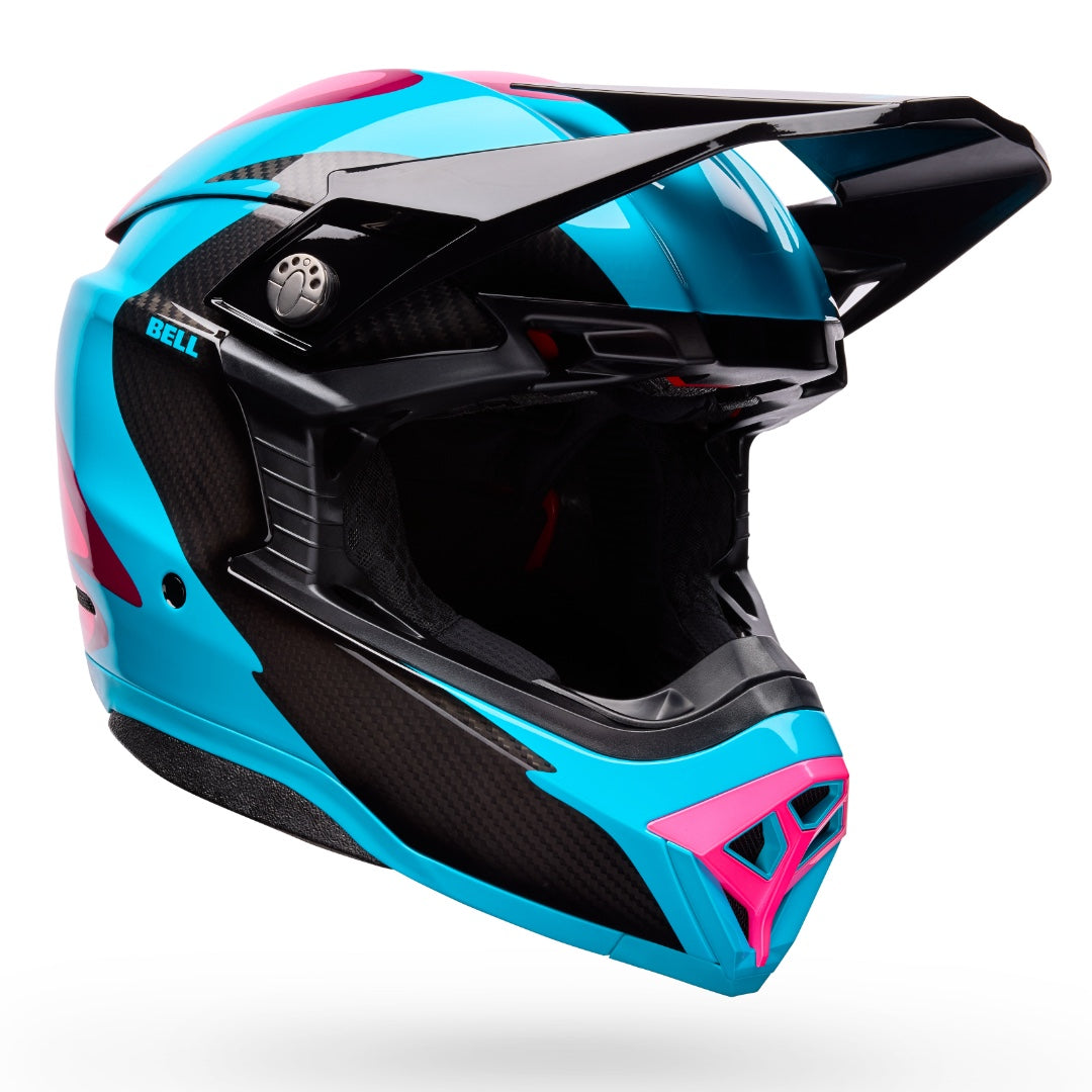 Bell Moto-10 Spherical Fluid ECE 22.06 MX Helmet Green/Pink