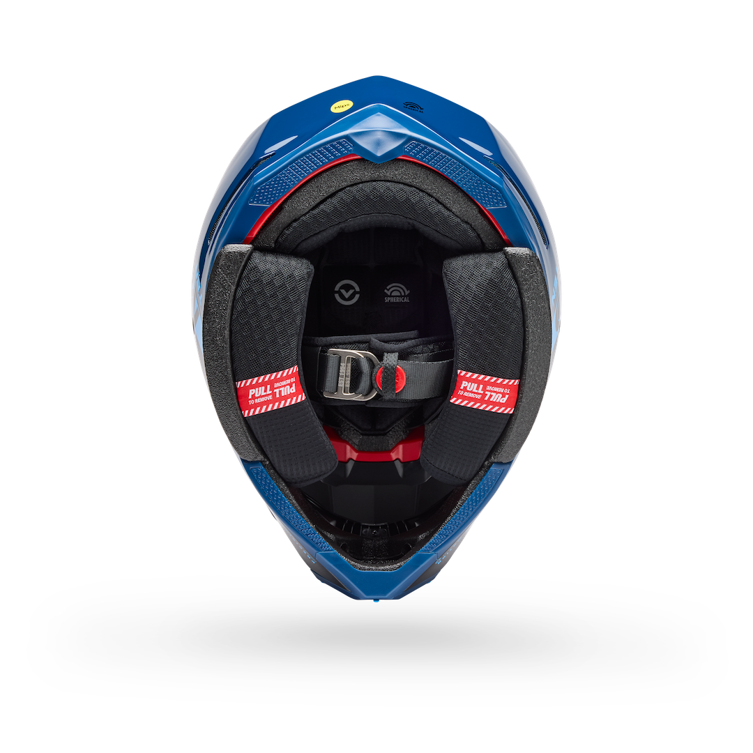 Bell Moto-10 Spherical Strike ECE 22.06 MX Helmet Blue