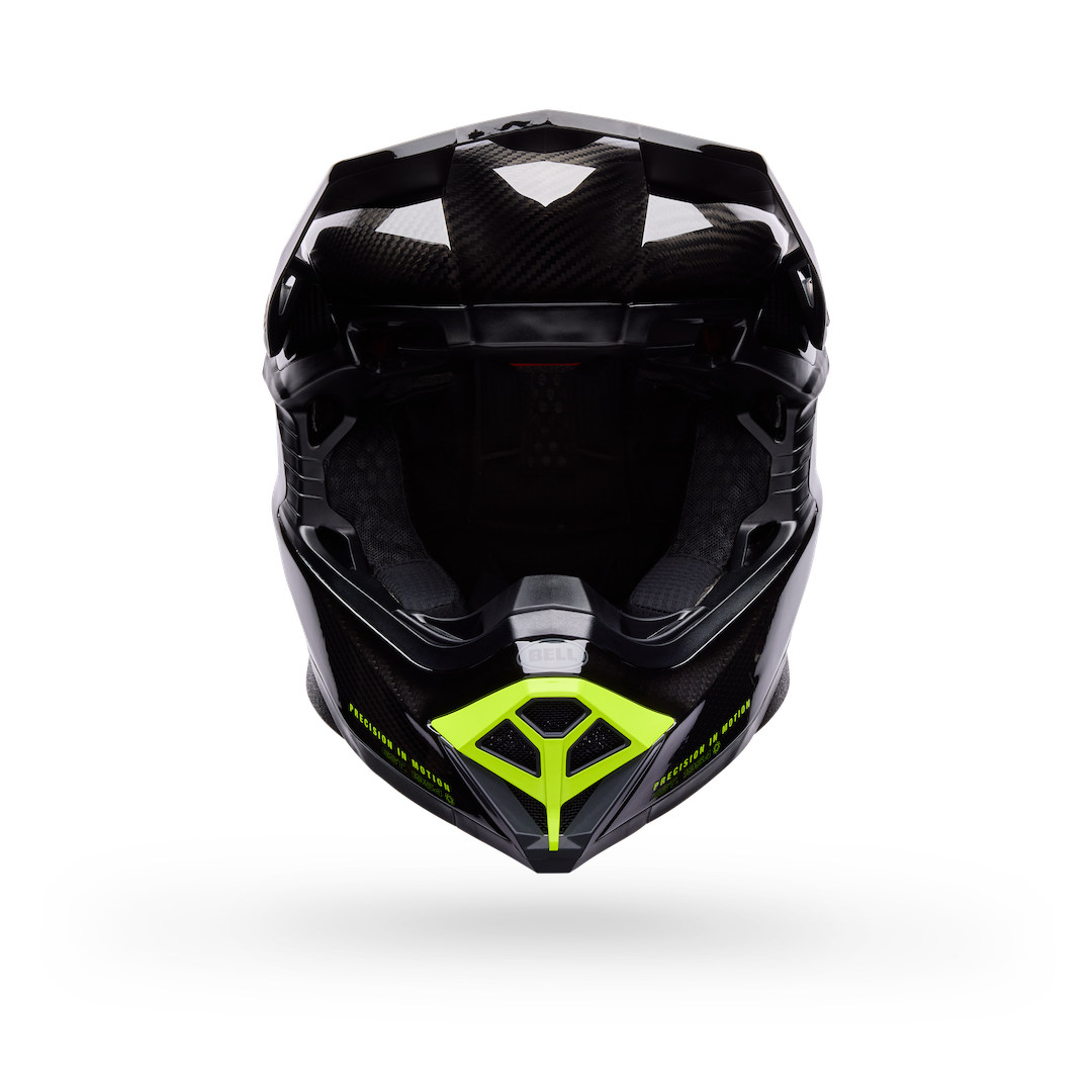 Bell Moto-10 Spherical Strike ECE 22.06 MX Helmet Yellow/Grey