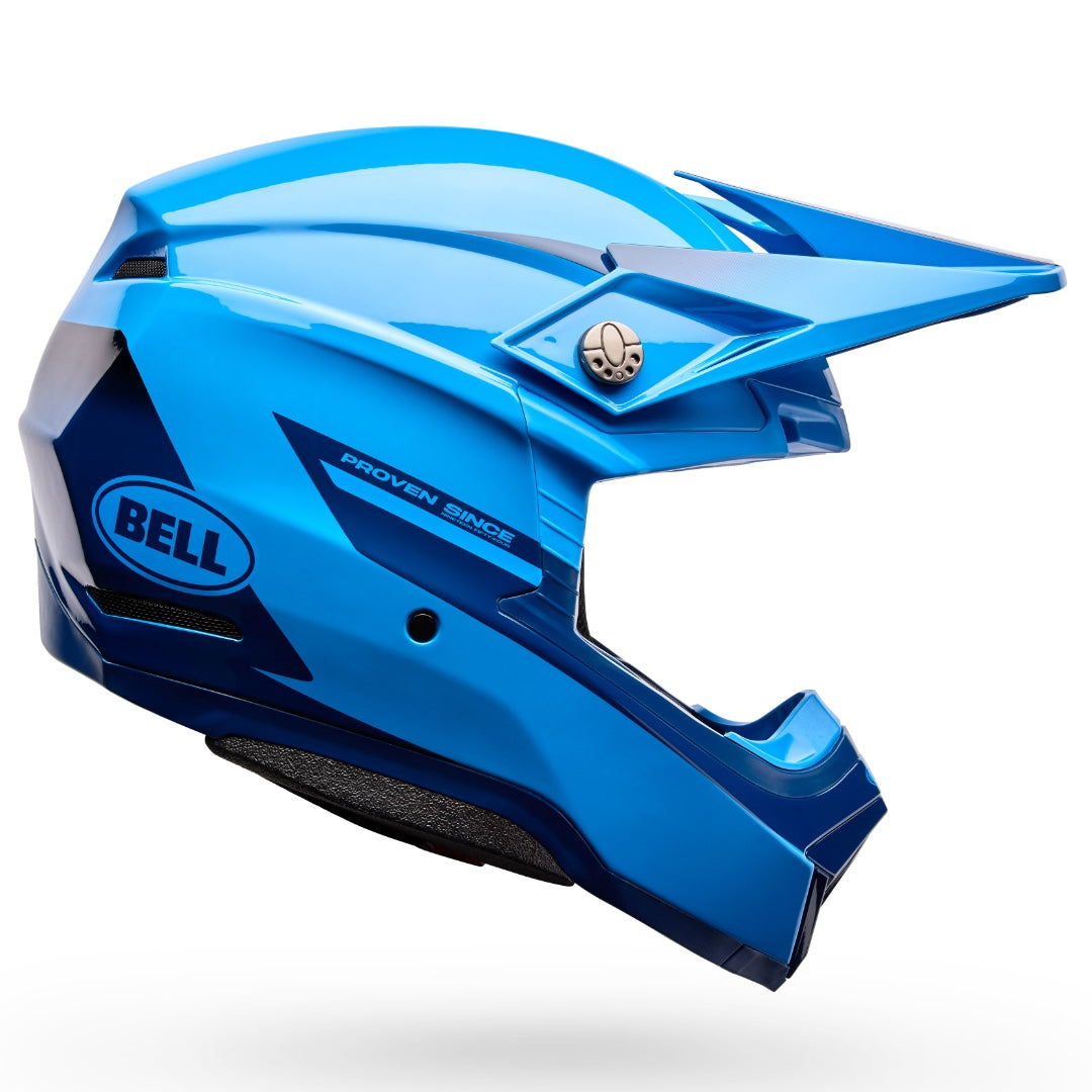 Bell Moto-10 MIPS Fade ECE 22.06 MX Helmet Blue
