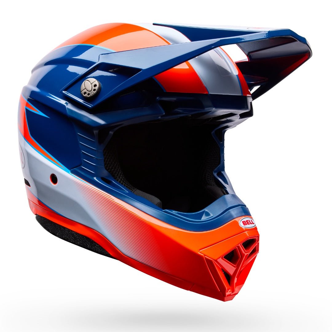 Bell Moto-10 MIPS Falcon ECE 22.06 MX Helmet Orange/Blue