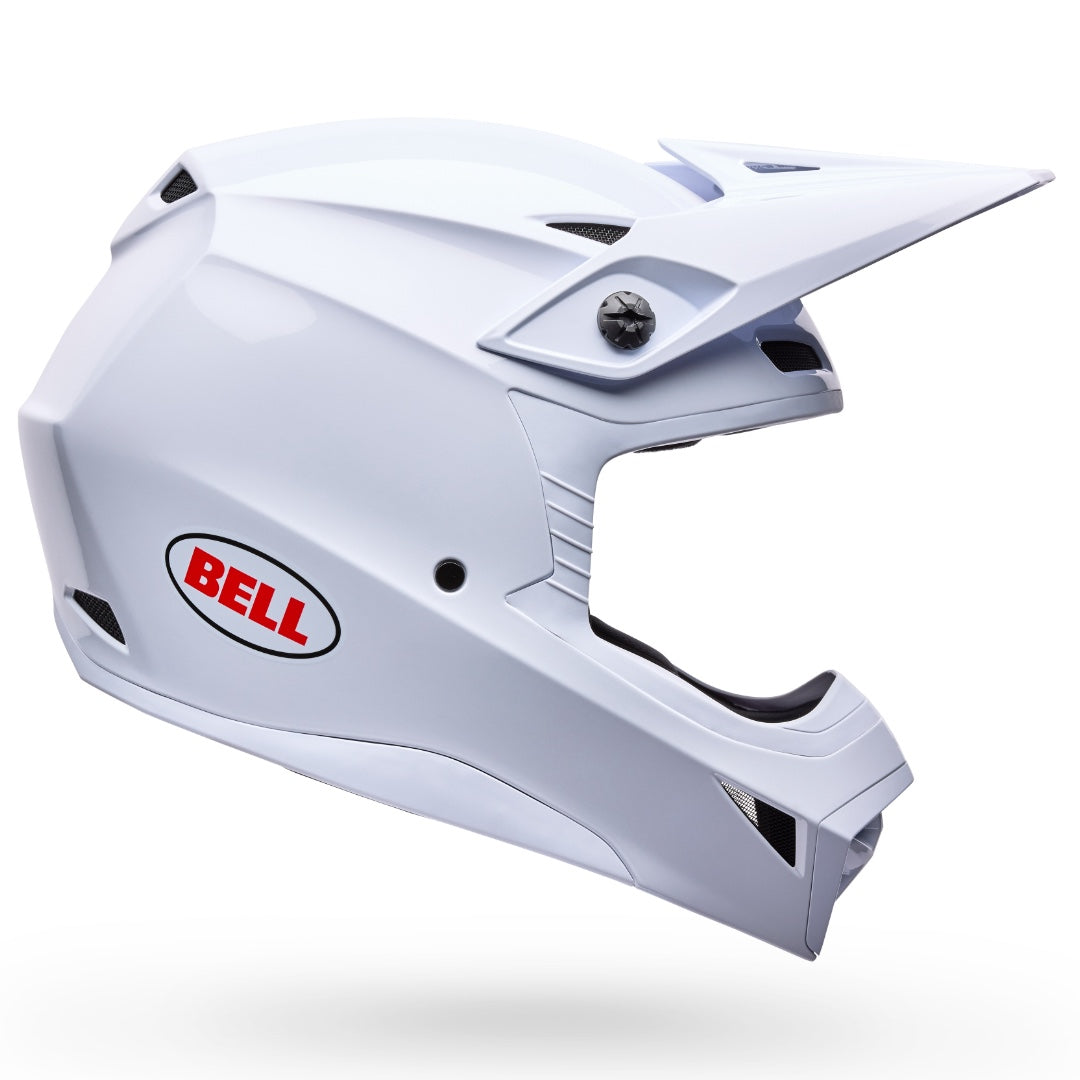 Bell Youth MX-10 MIPS Solid ECE 22.06 MX Helmet White