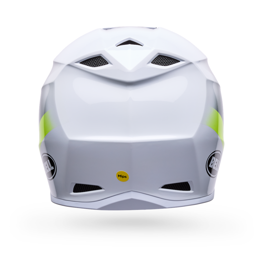 Bell MX-10 MIPS Aviator ECE 22.06 MX Helmet White/Green