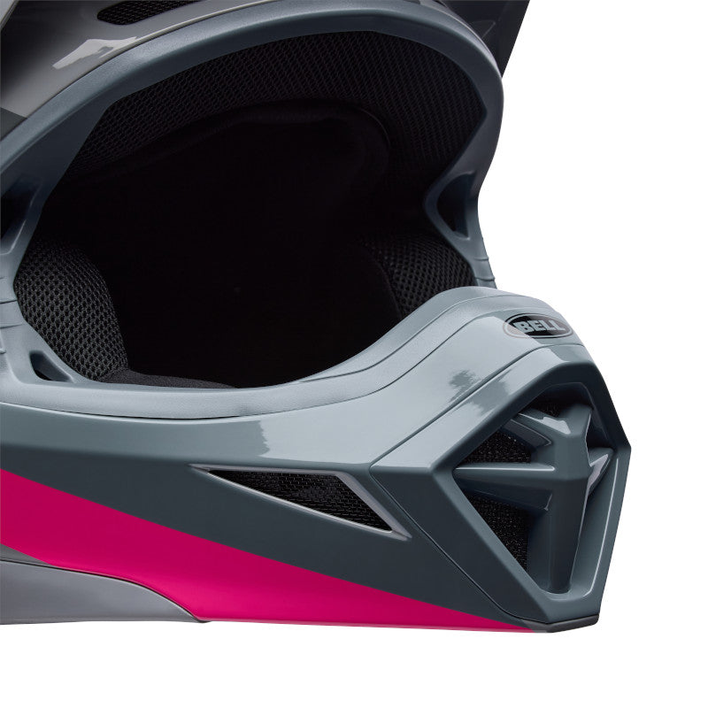 Bell MX-10 MIPS Aviator ECE 22.06 MX Helmet Grey/Pink