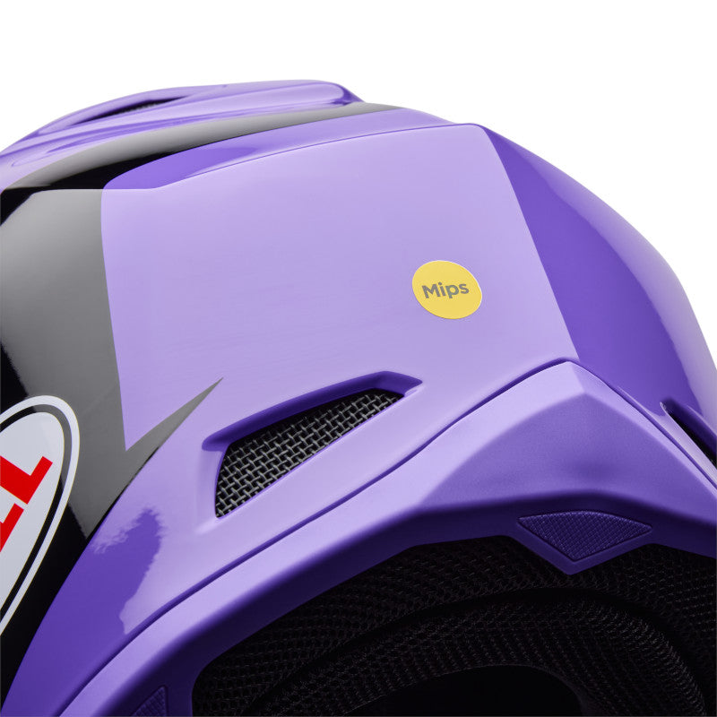 Bell MX-10 MIPS Talon ECE 22.06 MX Helmet Purple