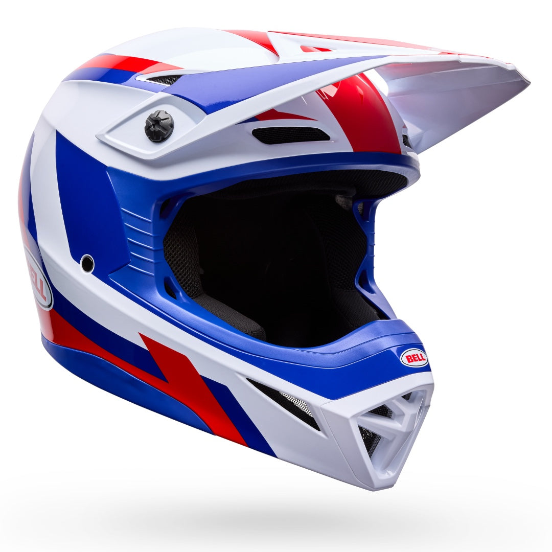 Bell MX-10 MIPS Dyno ECE 22.06 MX Helmet Red/White