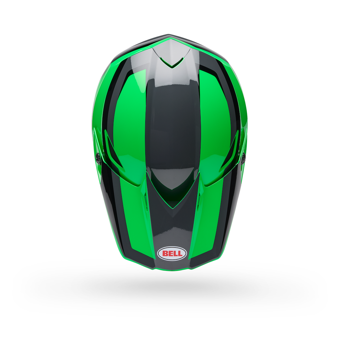 Bell MX-10 MIPS Dyno ECE 22.06 MX Helmet Green/Grey