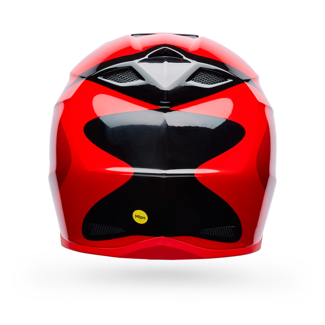 Bell MX-10 MIPS Wave ECE 22.06 MX Helmet Red/Black