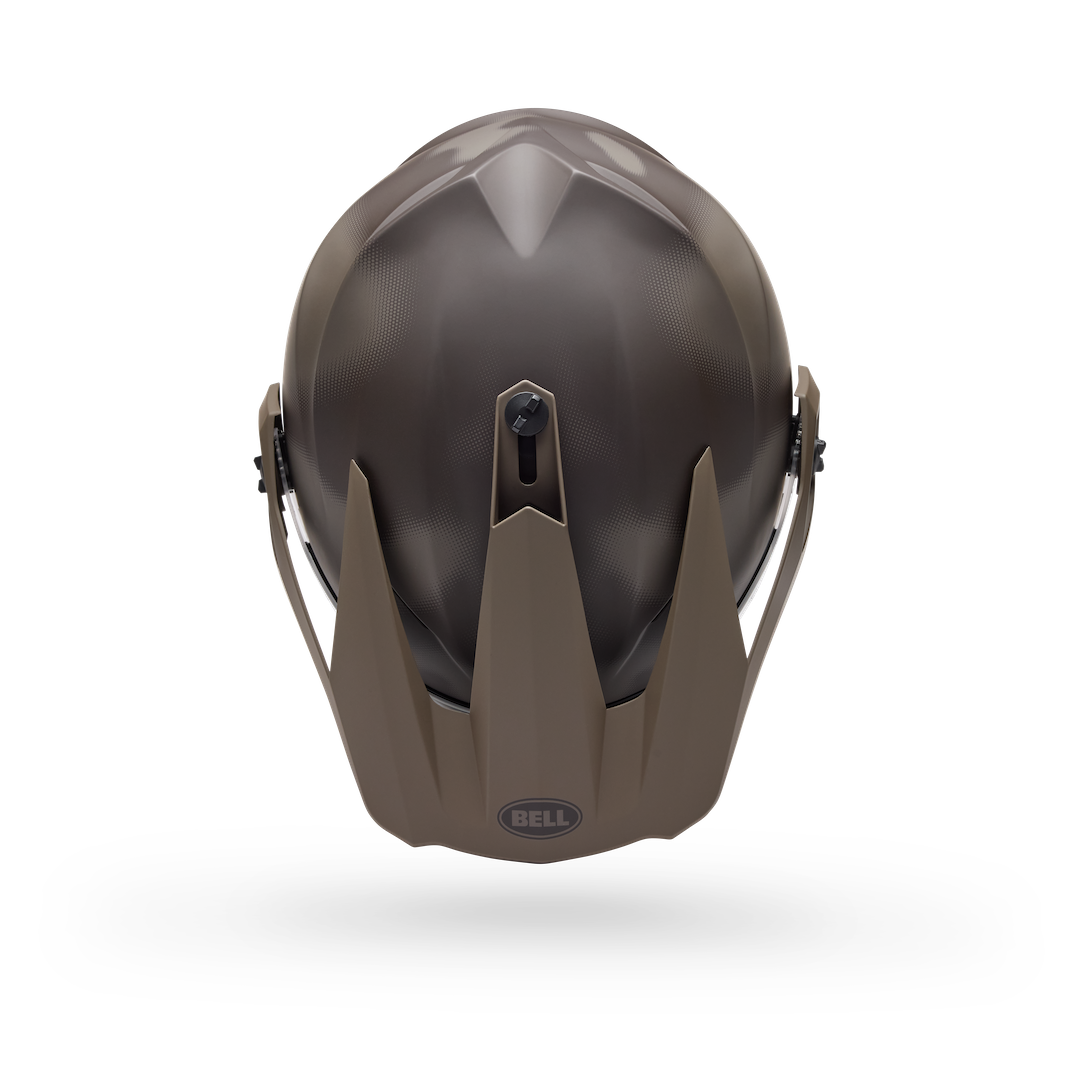 Bell MX-9 Adventure MIPS Compass ECE 22.06 Helmet Brown - Clear Visor