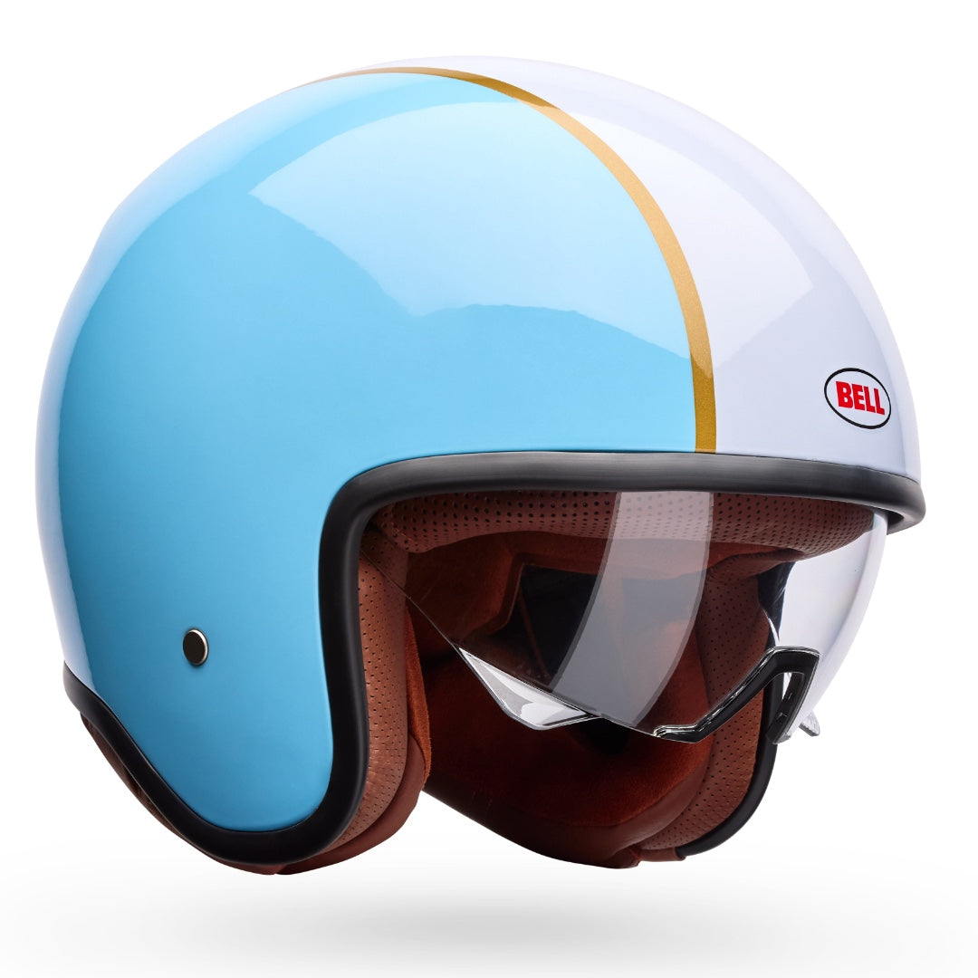 Bell TX-501 Rally ECE 22.06 Helmet Blue/White