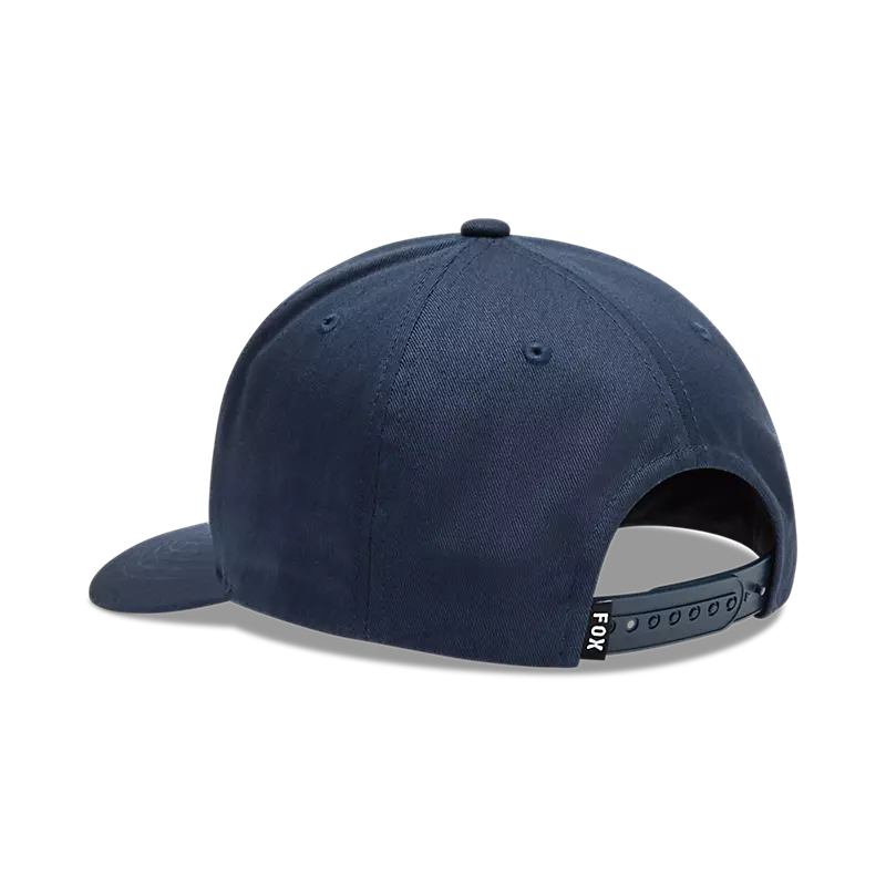 Fox Equipped Snapback Hat Midnight Blue