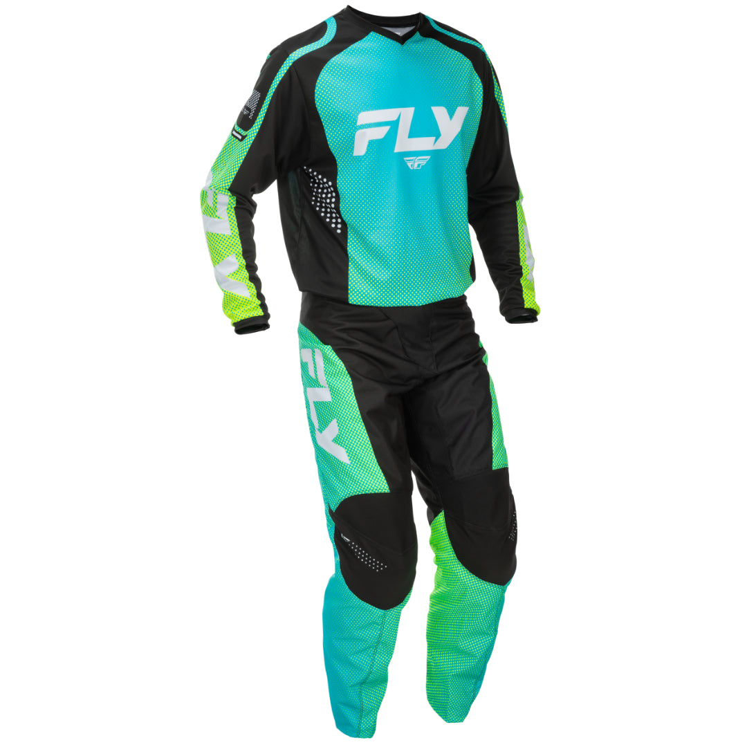 Fly F-16 2026 MX Kit Combo Aqua/Black/White