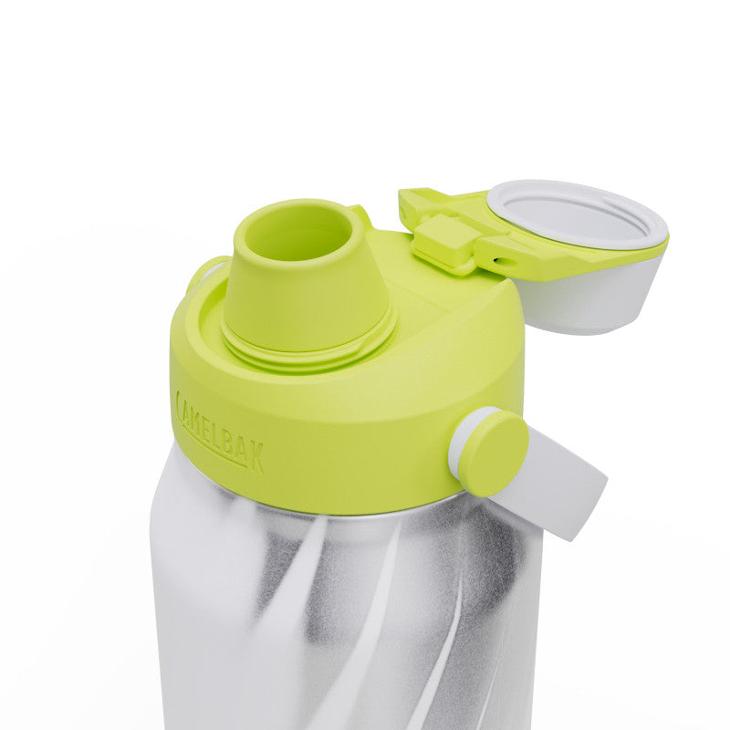 CamelBak Thrive Chug Insulated Stainless Steel Bottle 1 Litre 32oz White Frequency