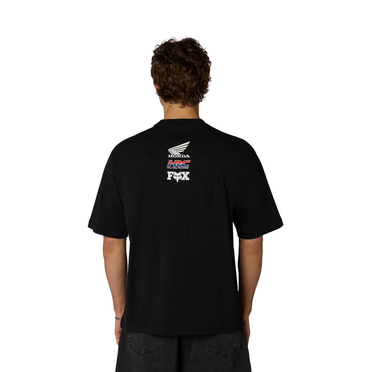 Fox Honda Midweight Short Sleeve Tee Black
