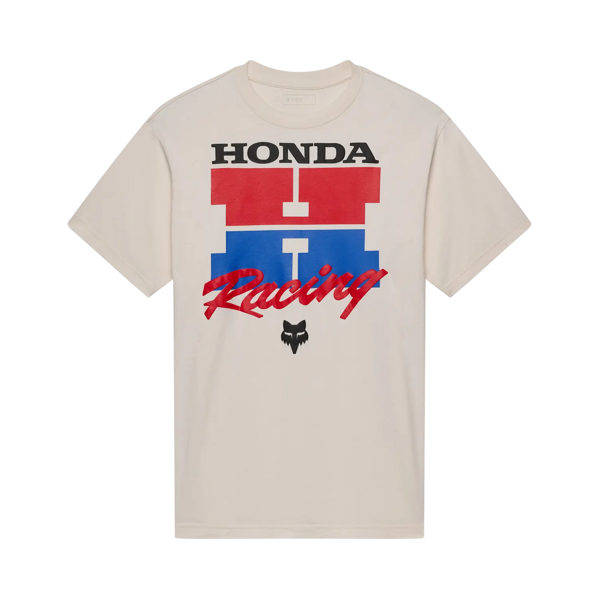 Fox Honda Midweight Short Sleeve Tee Off White