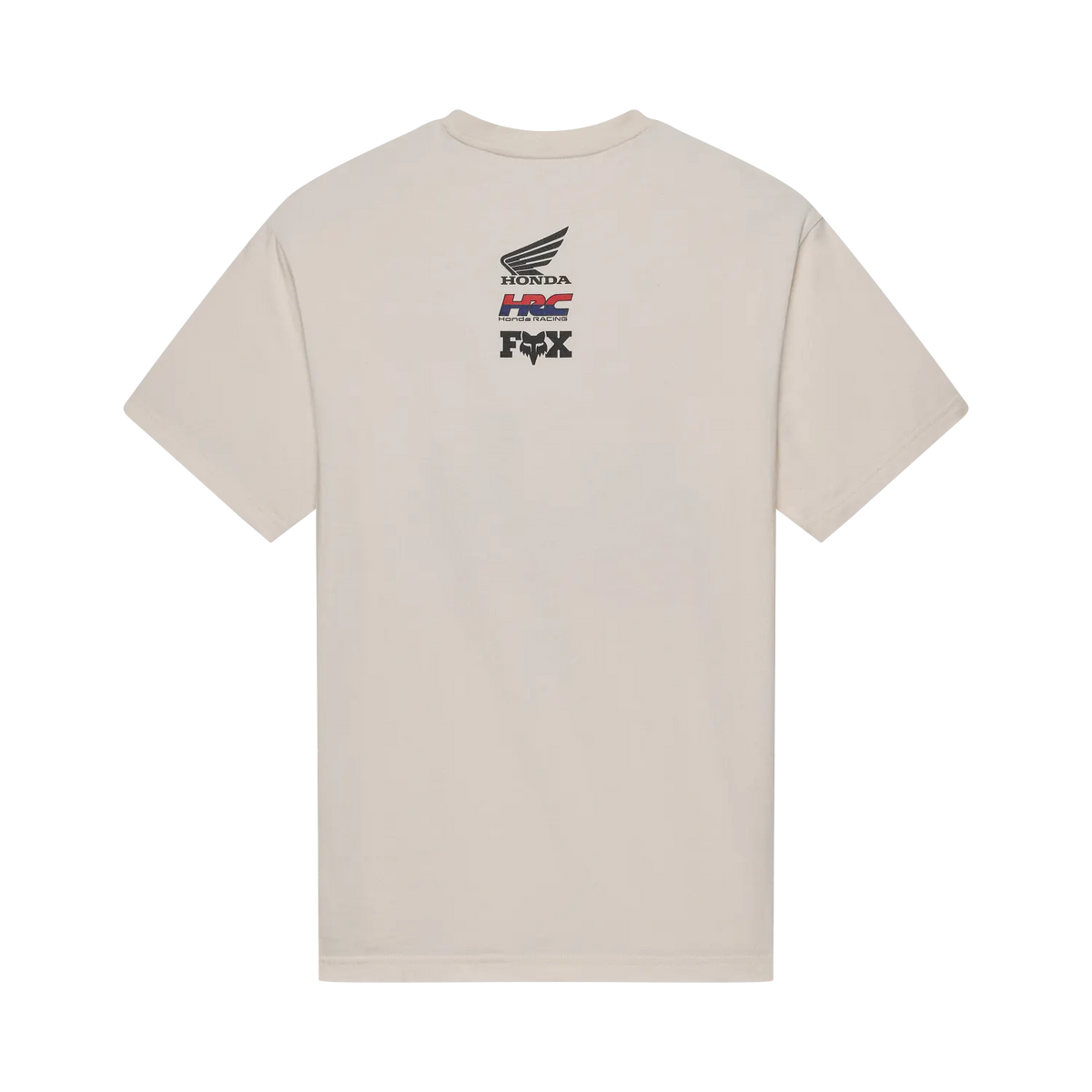 Fox Honda Midweight Short Sleeve Tee Off White