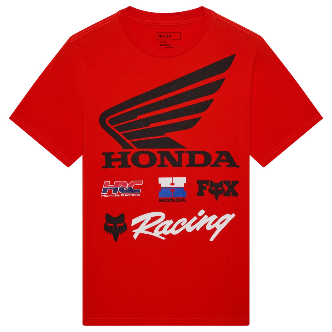 Fox Honda 195 Original Short Sleeve Tee Red