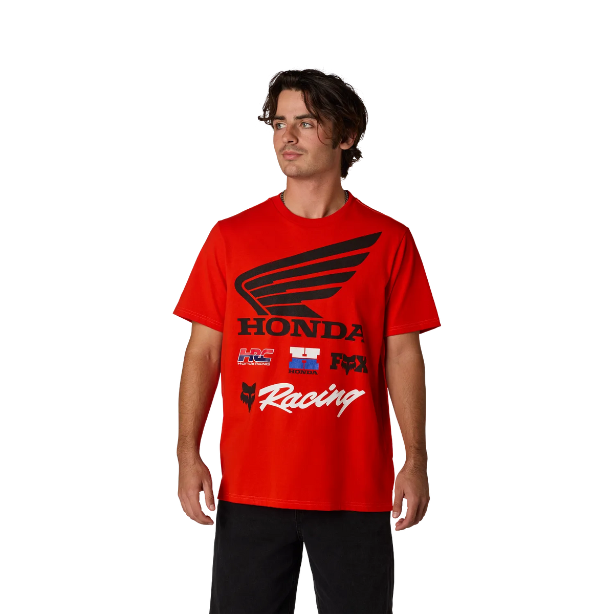 Fox Honda 195 Original Short Sleeve Tee Red